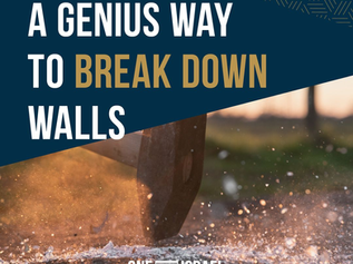 벽을 허무는 놀라운 방법