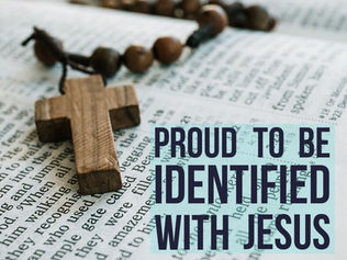 예수님과 동일시되는 것을 자랑스럽게 생각합니다