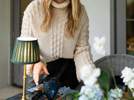 Austin event planner hosting a luxury baby shower with a Ralph Lauren aesthetic