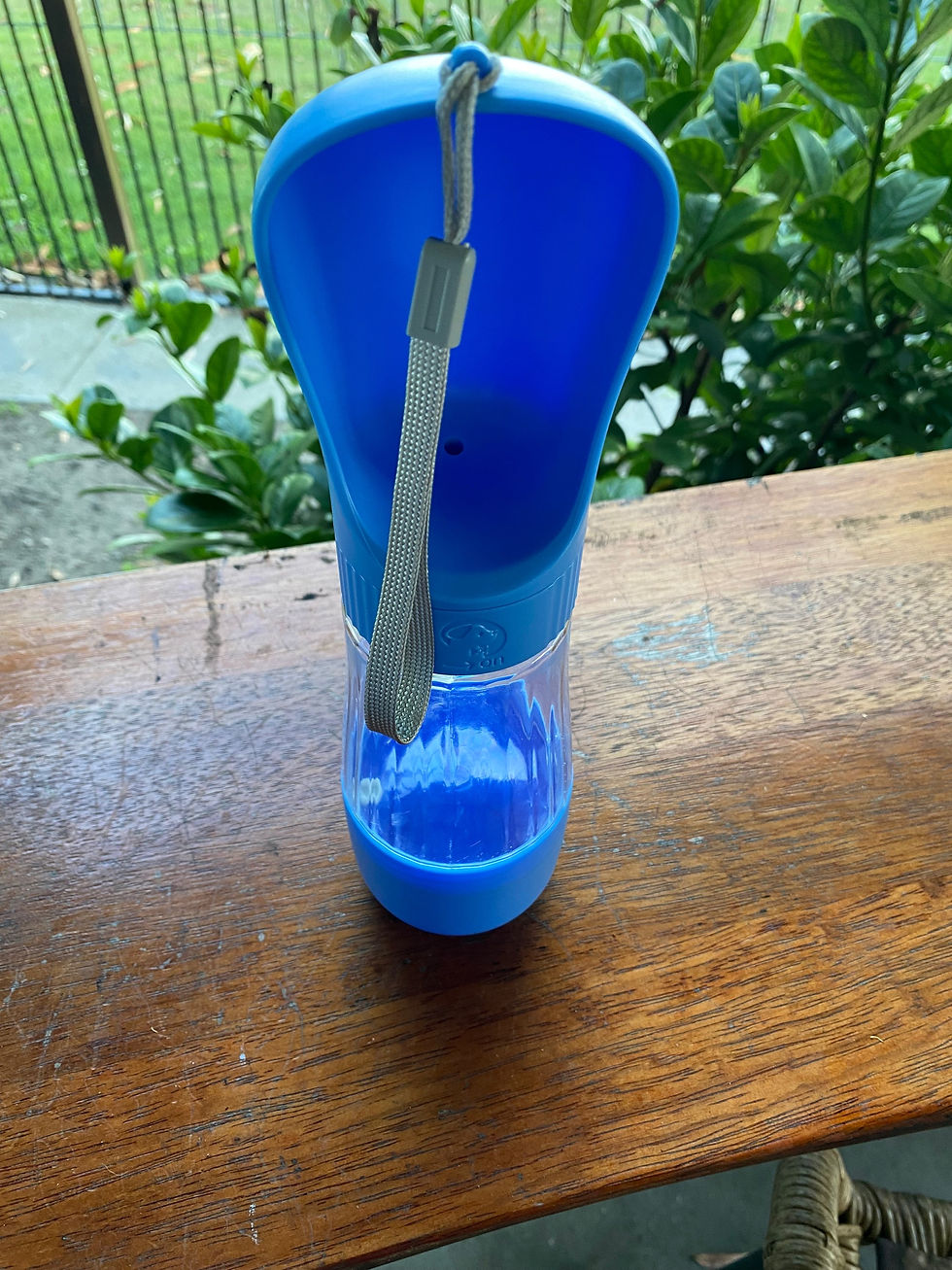 Thumbnail: Portable Dog Food and Water bottle