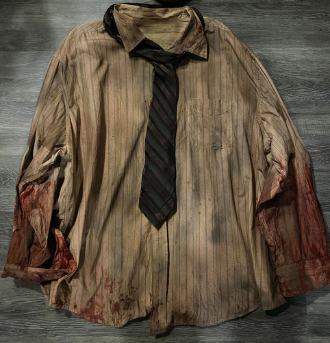 leatherface dress shirt Catalina Island Replica Shirt, 2003 Texas Chainsaw Massacre Shirt, Leatherface Shirt
