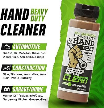 8oz Grip Clean hand 100% all natural.
Grip Clean Europe