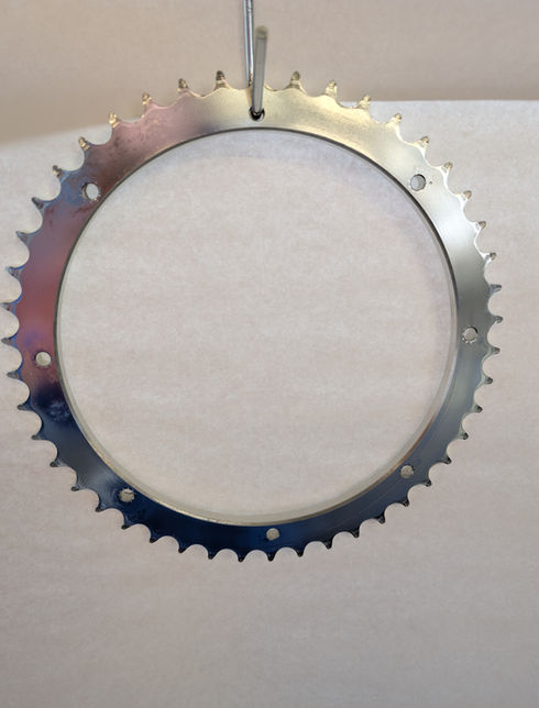 metal machine part, after we put it through the sand blasting machine