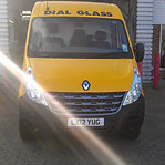 Dial Glass business van