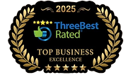 Three Best Rated Top Business Reward Logo