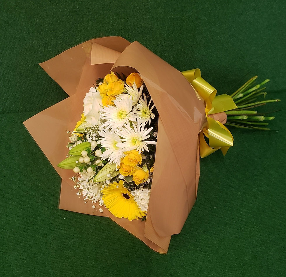 Hand-Tied Bouquet (White)