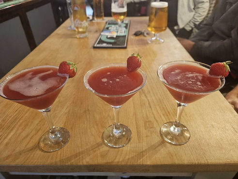 Strawberry daiquiri - cocktail