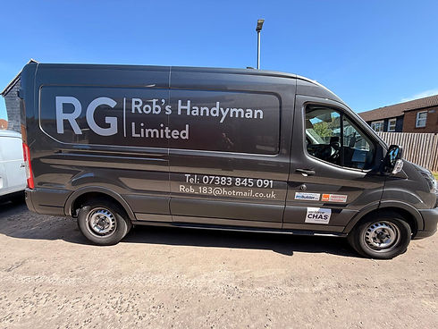 Robs Handyman Limited business van