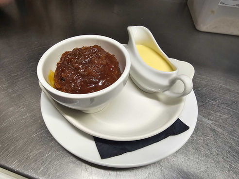 Sticky toffee pudding