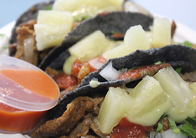 Mexican seafood taco
