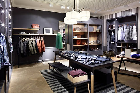 shopfitting in Glasgow, after full furniture restoration