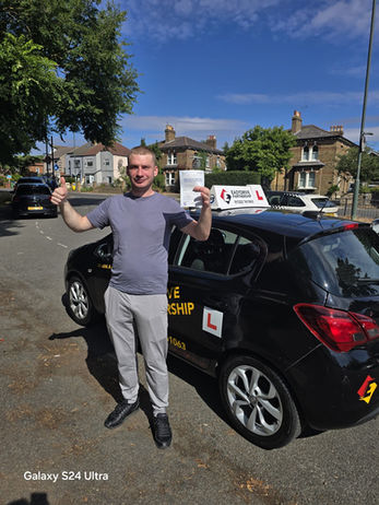 successful driving test