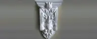 Acanthus 320mm x 320mm x 100mm
