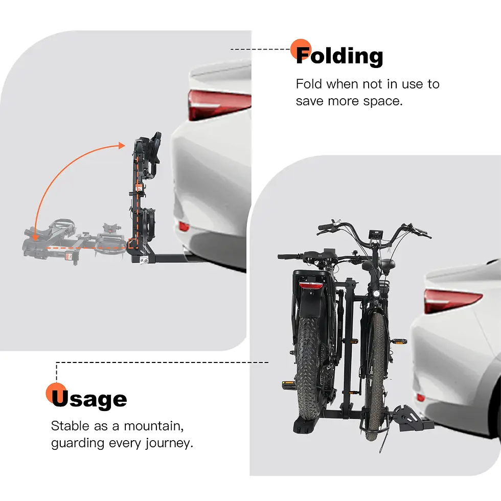 Thumbnail: CRAVOT CyberRack E2 (25) Hitch Bike Rack