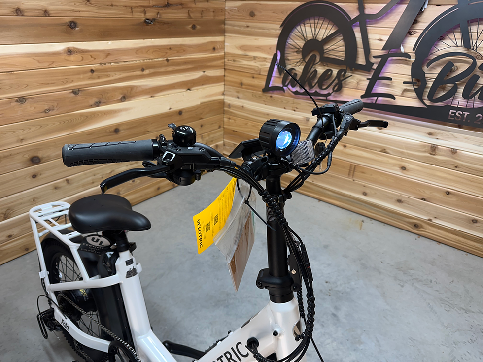 Thumbnail: Velotric Fold 1 Plus Ebike Pearl White