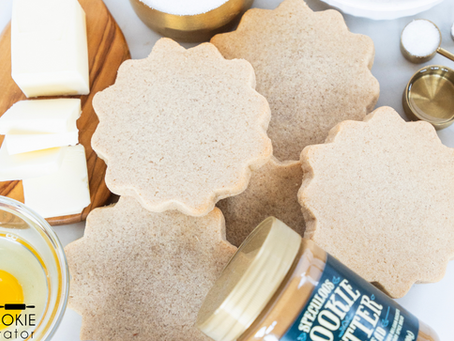 Cookie Butter Roll-Out Sugar Cookies