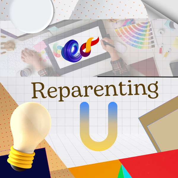 a poster that says reparenting u on it