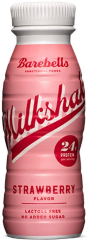 Barebells Protein Milkshakes Strawberry 330ml
