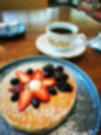 Hotcakes de frutos rojos