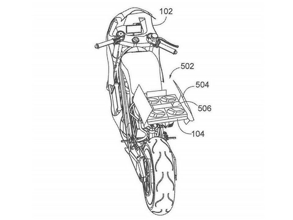 Honda's foldable drone patent