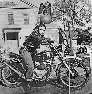 Marlon Brando on a Matchless