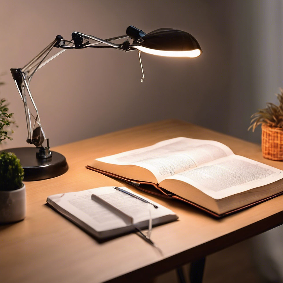 A study lamp