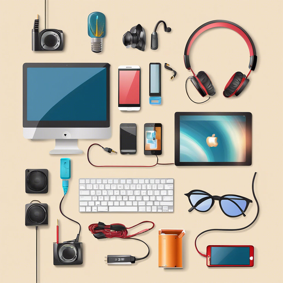 Electronics and tech gadgets