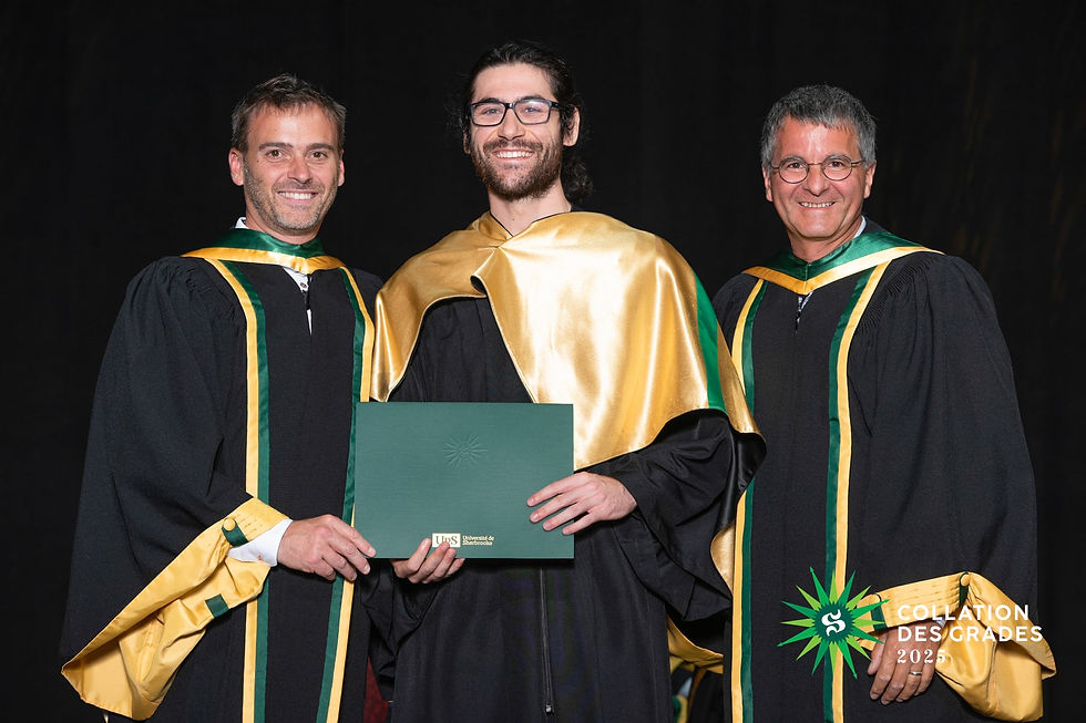 Nicolas Bélair diplôme maîtrise