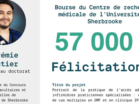 Bourse Jérémie Goutier