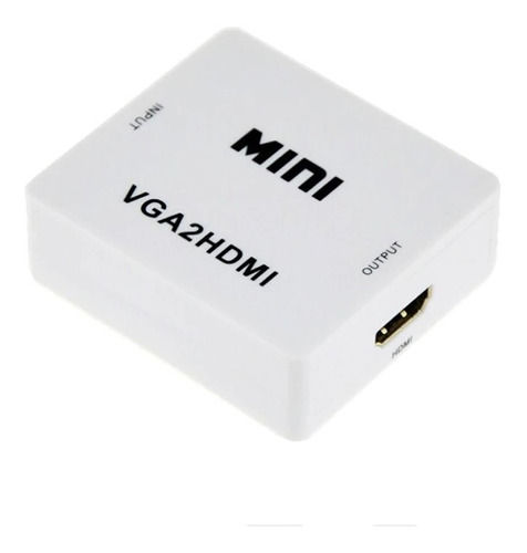 Miniatura: Convertidor Adaptador De Vga A Hdmi  Con Cable De Poder Usb