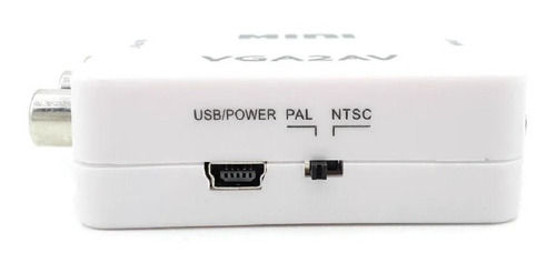 Miniatura: Convertidor Adaptador De Vga A Av Rca Con Cable De Poder Usb