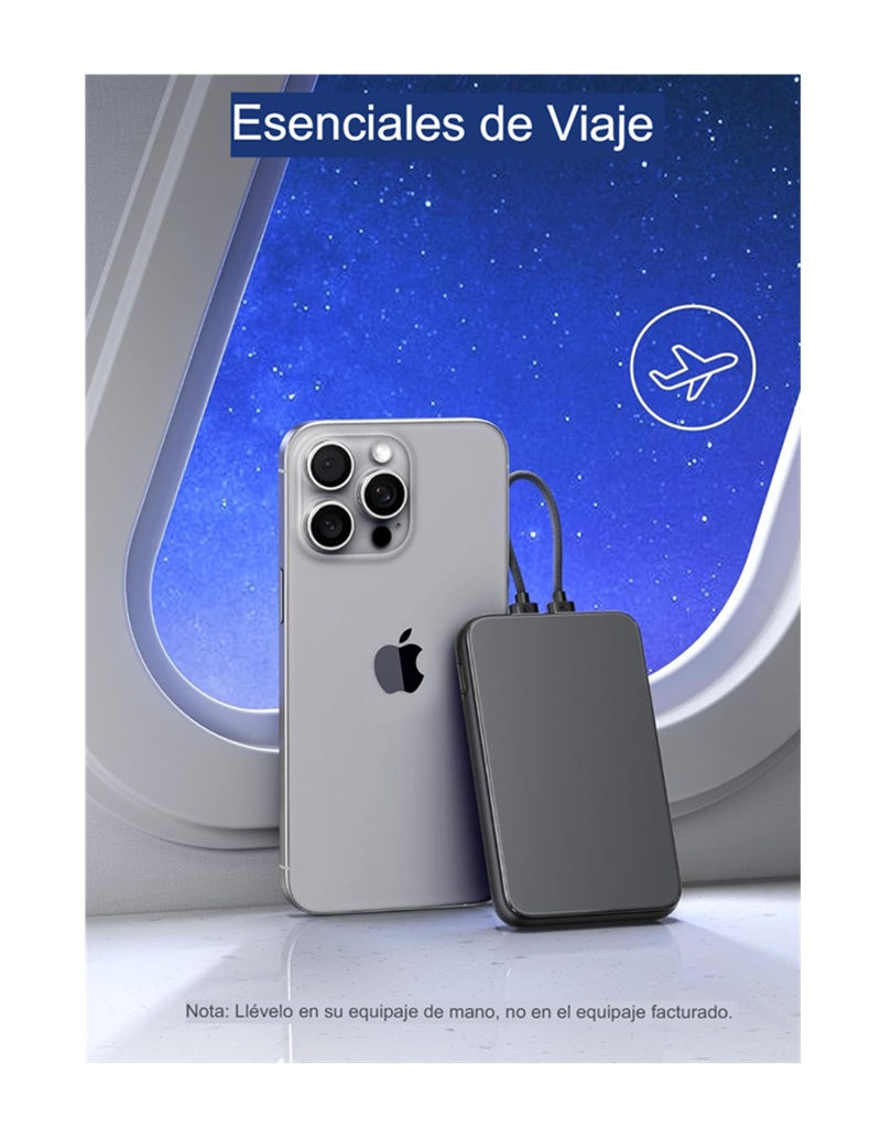 Miniatura: Cargador Portátil Charmast 10000mah 20w Para iPhone-android