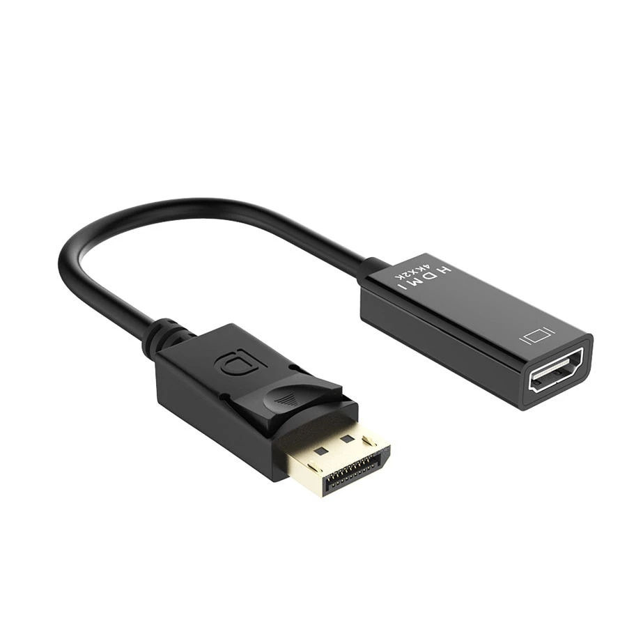 Miniatura: Convertidor Adaptador Dp Displayport Macho A Hdmi Hembra 4k