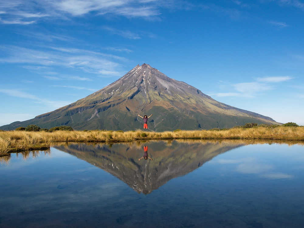 Pouaki Tarns Taranaki New Zealand