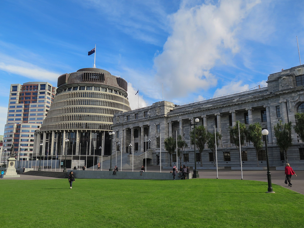 Beehive parliament new zealand
