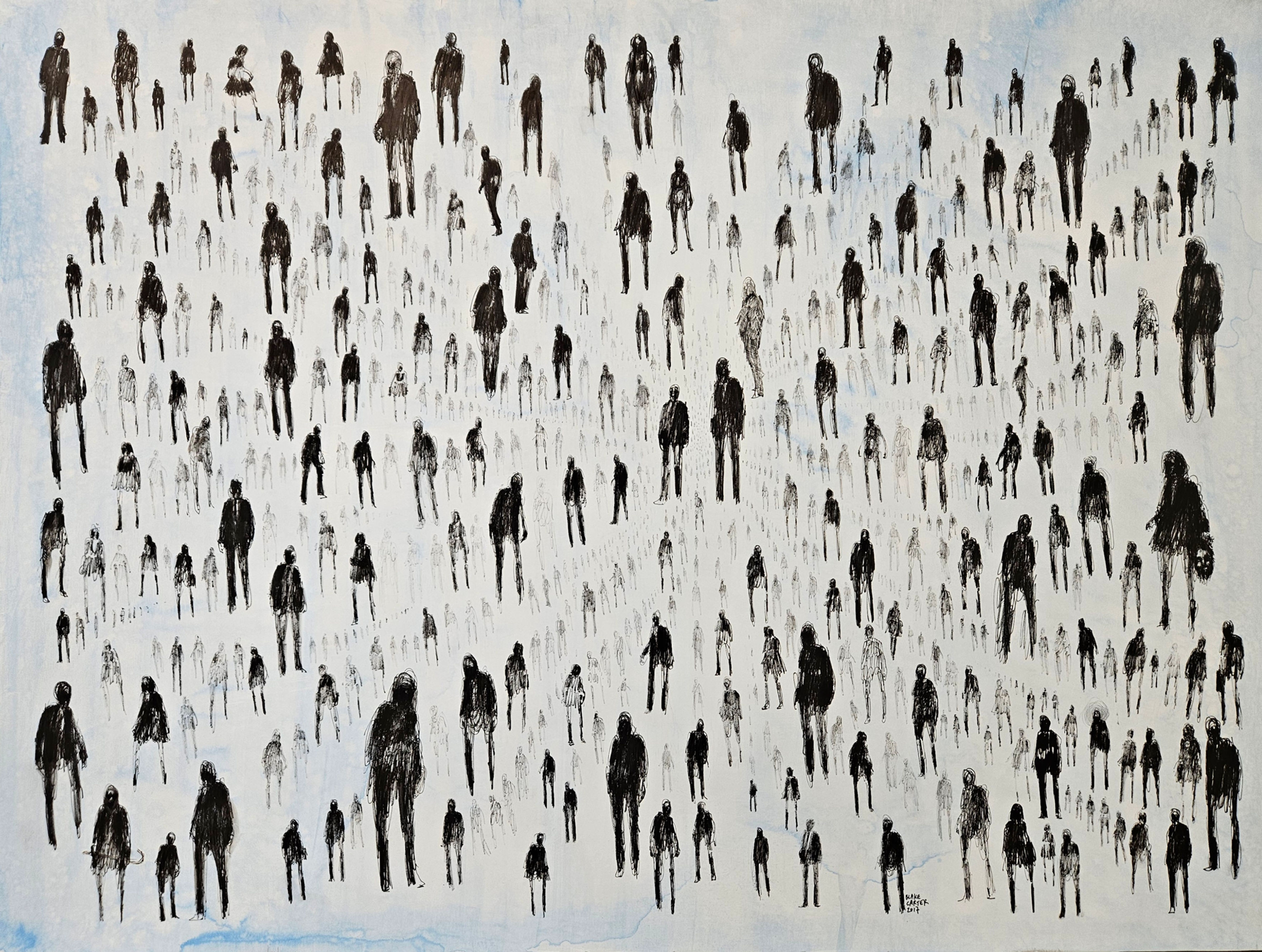 $45/mo 1049 of Us (Space) by Blake Carter 36x48