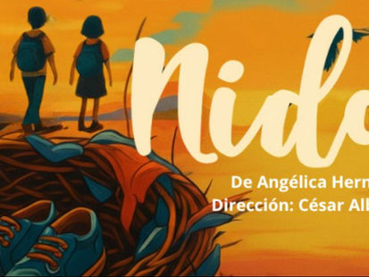 Nido una obra de teatro de migración infantil.