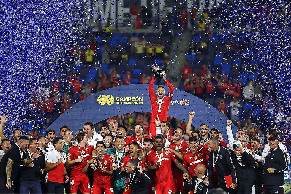 Toluca cerró su temporada con broche de oro al conquistar el Campeón de Campeones, derrotando 3-1 al América.