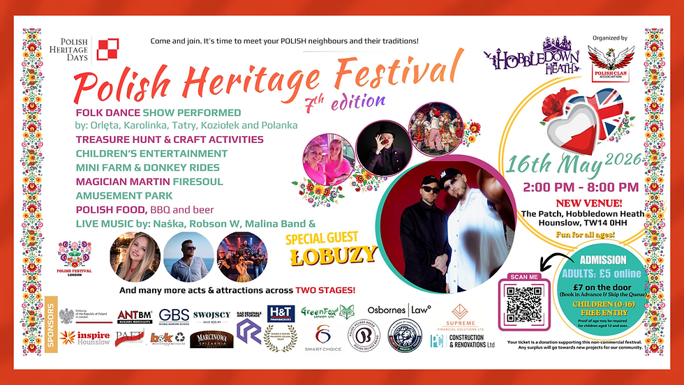 Polish Heritage Days - Polish Heritage Festival 2026