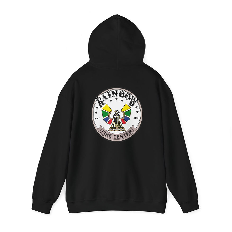 Thumbnail: Rainbow Fire Center Hoodie