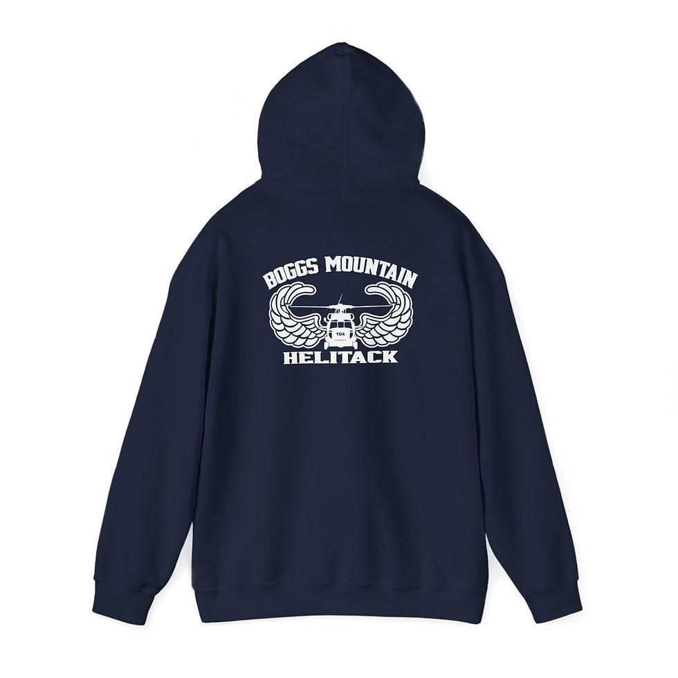 Thumbnail: Boggs Mountain Helitack Assault Wing Hoodie