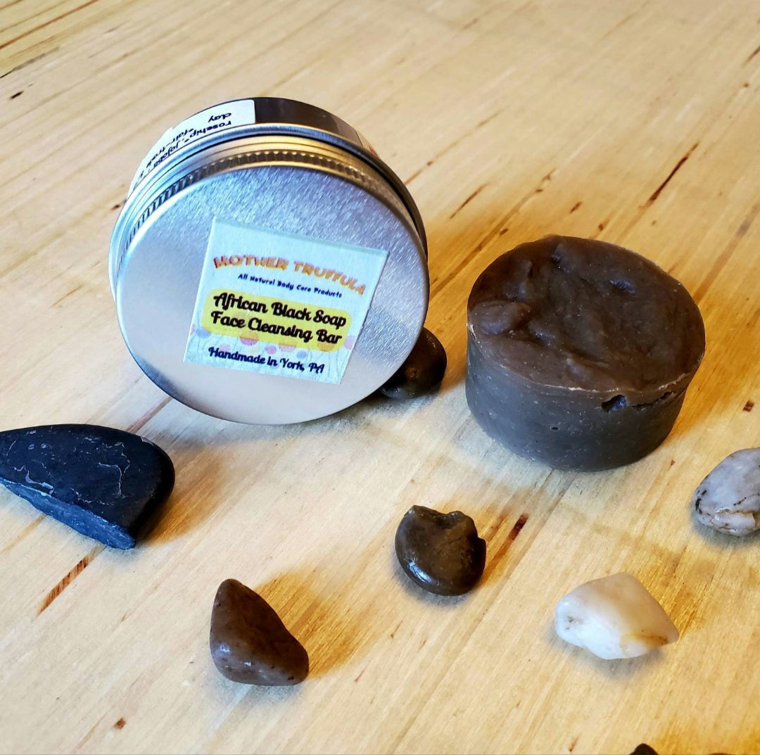 Face Cleansing Bars | African Black Soap | Bamboo & Pumice Exfoliating Bar