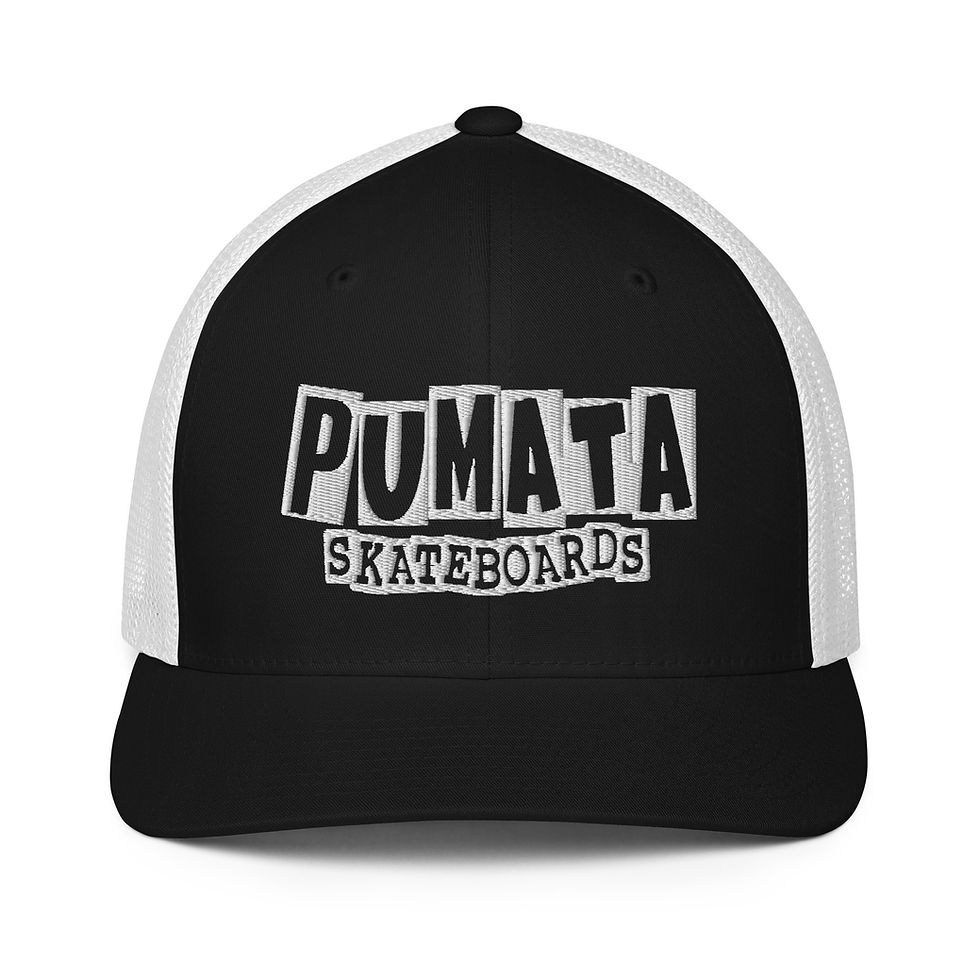 Thumbnail: Closed-back trucker cap "Pumata skateboards " - ( P.V.P no sujeto a IVA ) -