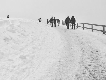 Extremtour im Winter, ohne Grödel !!
