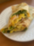EGG & SPINACH CREPE