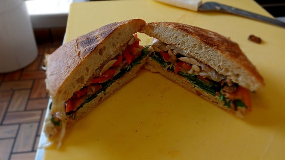 HOMEMADE VEGAN CIABATTA