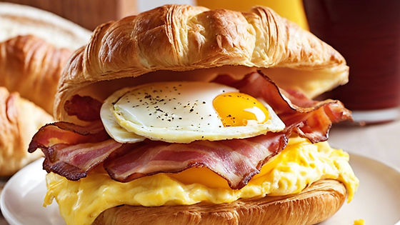 EGG BACON CROISSANT
