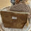 Miniature : Pochette XL velours doré