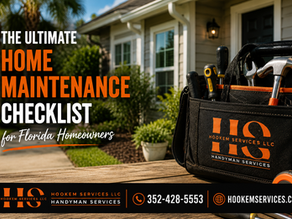Florida home maintenance guide by Hookem Services for homeowners.