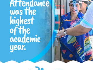 The highest attendance of the academic year.